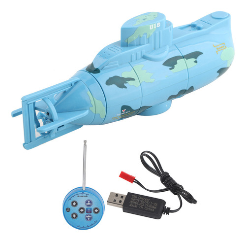 - Juguete Submarino Recargable Con Mando A Distancia