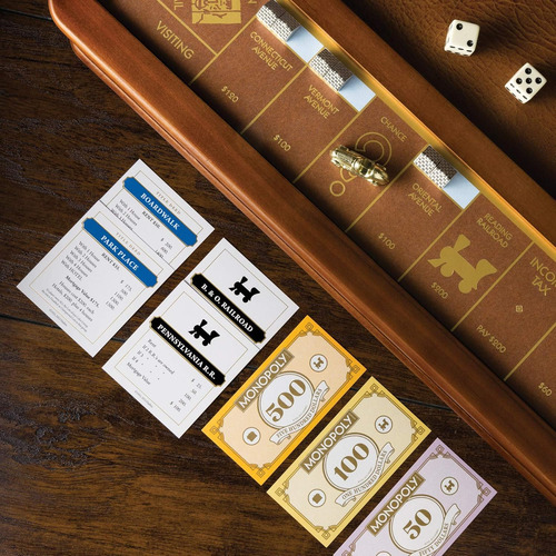 Juego De Mesa Monopoly En Madera, De Winning Solutions