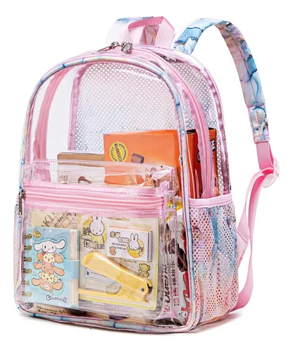 Mochilas pequeñas transparentes new arrivals