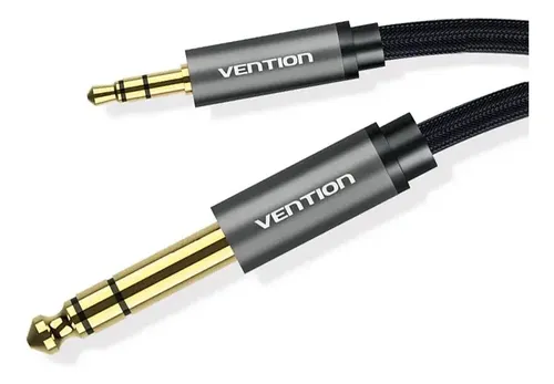 Cable De 6,35 Mm Macho A 3,5 Mm Jack Auxiliar Estéreo Profes | MercadoLibre