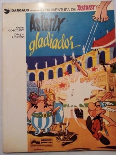 Asterix Gladiador Cómic Vintage Original Retro