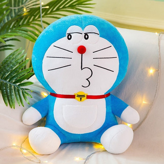 Doraemon Sonriente Gorrocóptero y Sonriente Modelo Clásico 28 cm Dorayaqui de Licencia Oficial Peluche con Sonido 11 