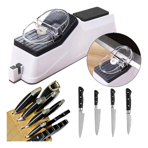 Afiladores Automáticos De Cuchillos Con 5 Discos Abrasivos