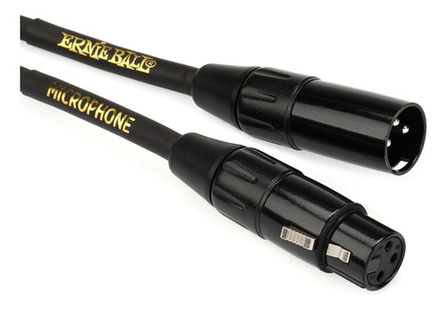 Cable De Micrófono Xlr, 20 Pies, Negro (p06388)