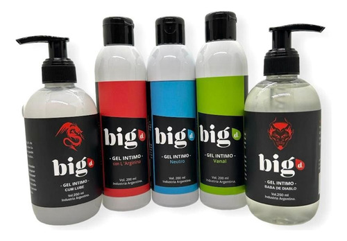 Gel Lubricante Intimo Revendedor Mayorista - Big D