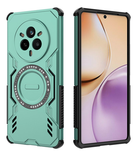 Funda Rígida De Plástico Armor Para Xiaomi Redmi Note 14 Pro Plus K80 Pro Funda Protectora Magnética A Prueba De Golpes