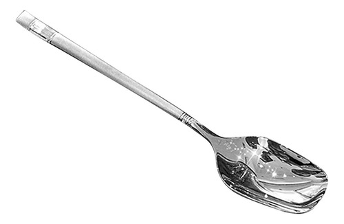 Cuchara De Acero Inoxidable C Para Uso Doméstico, Mango Larg