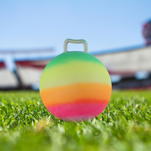 Pelota De Salto Inflable Para Niños, Pelota Bola Con Mango