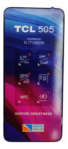 Pantalla Tcl 505 T509a Original Con El Marco Negro