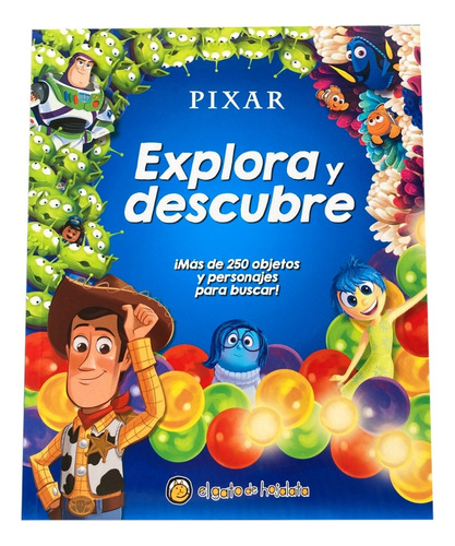 Libro De Actividades - Explora Y Descubre - Pixar Disney