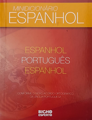 Minidicionário Espanhol-português-espanhol, De Ubiratan Rosa. Editora Rideel, Edição 1 Em Espanhol, 2012