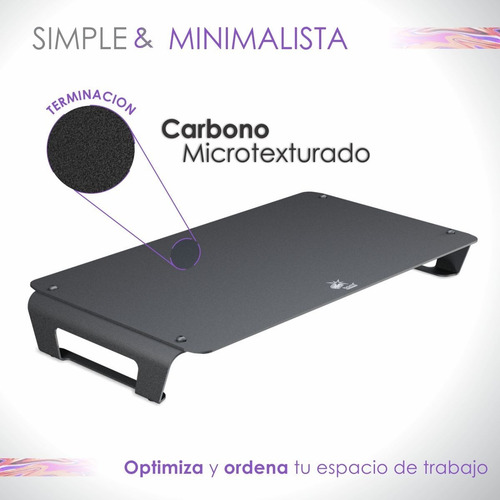 Imagen 3 de 9 de Soporte Monitor Bam M4-460 Samsung/universal Acero Premium!