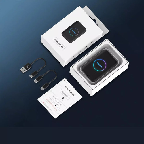 Carlinkit Tbox Lite Android Auto/carplay Con Netflix Youtube Negro