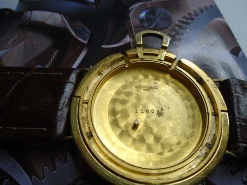 Jaeger Lecoultre Antigo Alarm Transformation Cal K911 Raro