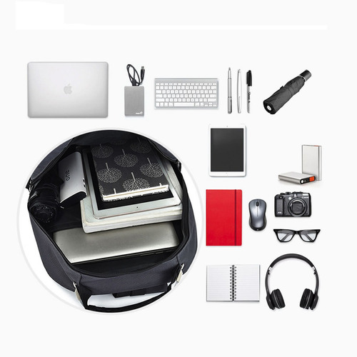 Kit 10 Mochilas Notebook Impermeável Com Usb
