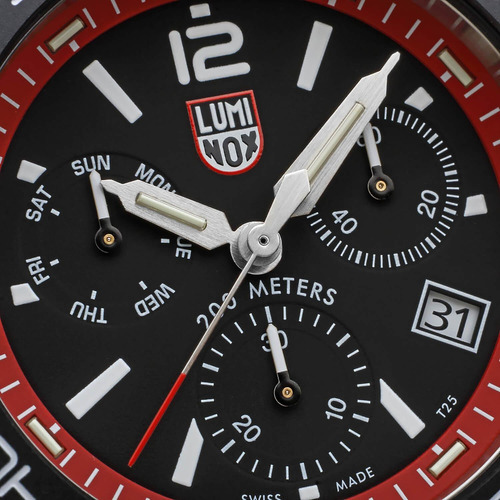 Reloj De Pulsera Luminox Para Hombre Rojo Xs.3155