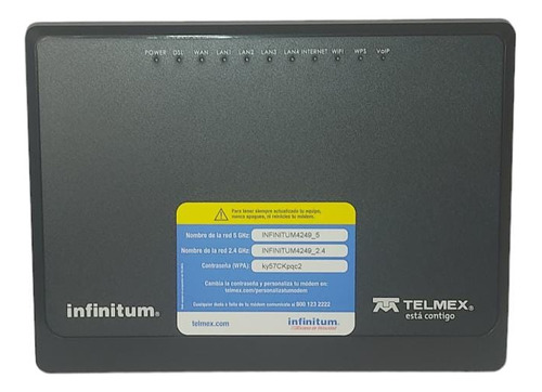 Módem Router Sercomm Entry34t 2.4/5ghz 2021 telmex modem