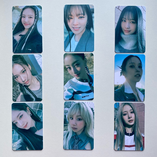 Kpop Twice Set De Photocards - Ready To Be 9 Pzas (fanmade)