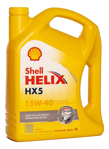 Imagen 3 de 7 de Aceite Helix Hx5 15w-40 Sl/cf Volkswagen G 052107k4