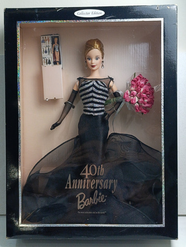 Barbie 40th Aniversario Collector Edition Mattel 1999 Nuevo (Usado)