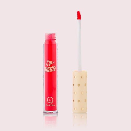 Batom Liquido Lip Matte Latika Vermelho N° 24 Acabamento Mate Cor Vermelho Nº24