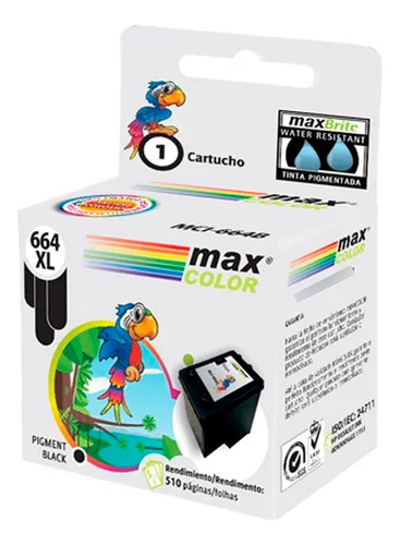 Kit Cartucho Alternativo 664 664xl Xl 2135 2675 3775 3635