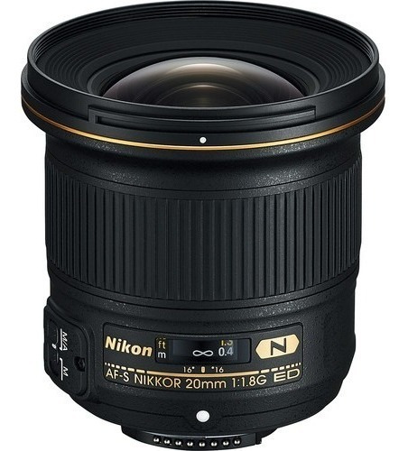 Lente Nikon AF-S Nikkor 20 mm f/1.8G Ed - Platinum Store