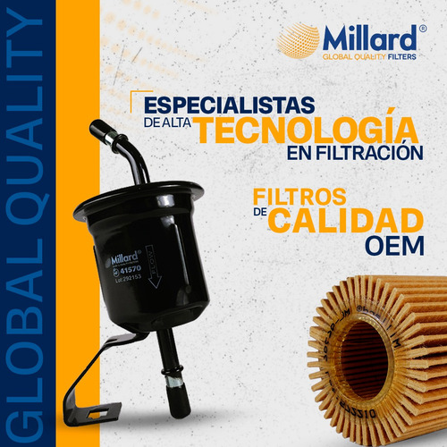 Filtro De Aceite Millard Ml-76000 Motores Cummins Ism