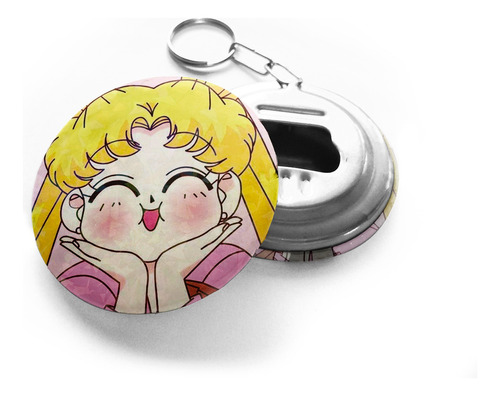 X3 Llaveros Destapador Holografico Anime Sailor Moon