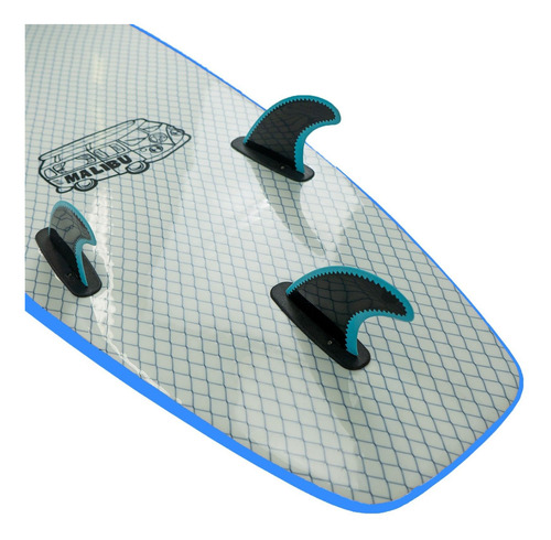 Malibu Beginners Tabla De Surf Suave Azul Ews