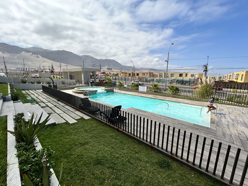 Departamento Full Amoblado 1d1b + Est., Excelente Sector Nor