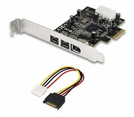 Tarjeta Host Combinada Vantec 2+1 Firewire 800/400 Pcie (ugt