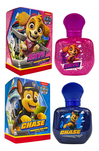 Set Perfumes Zermat Paw Patrol Chase Y Skye Niño Niña