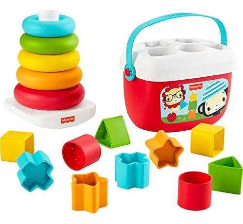 Fisher-price Babys First Blocks Y Rock-a-stack, Juguetes A B