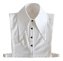 Comprar Falso Cuello Desmontable Cuello Media Camisas Falso Cuello