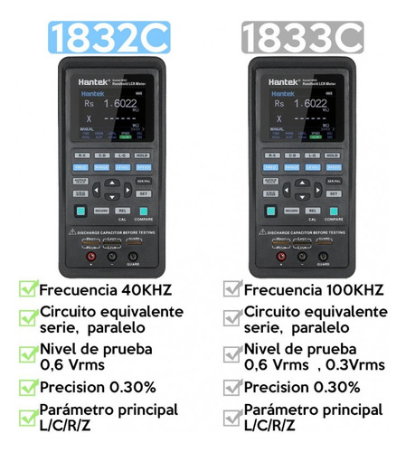 Osciloscopio Hantek1832c 40khz Medidor Digital Compacto