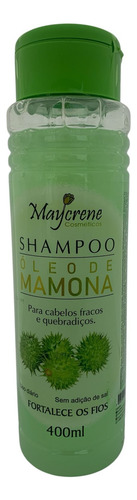 Kit Mamona Shampoo + Cond Fortalece Os Fios Maycrene