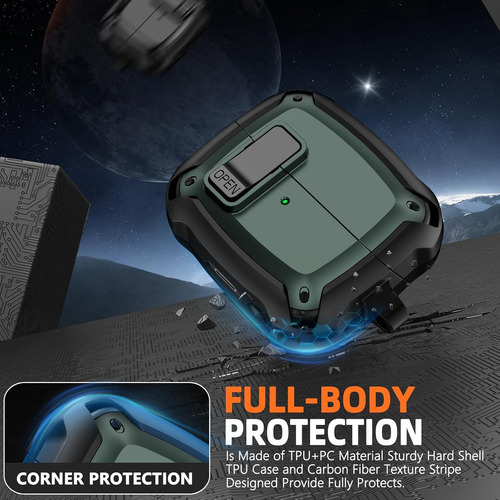 Compatible Con Funda Samsung Galaxy Buds 3 Y Galaxy Buds 3 P
