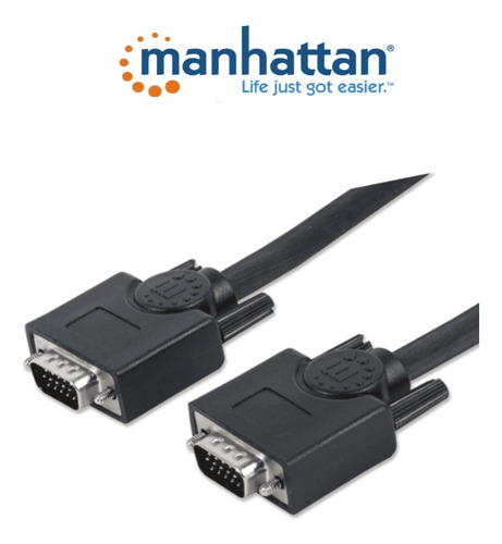 Cable De 7.5 Metros Para Monitor Svga Hd 15 Macho A Hd 15