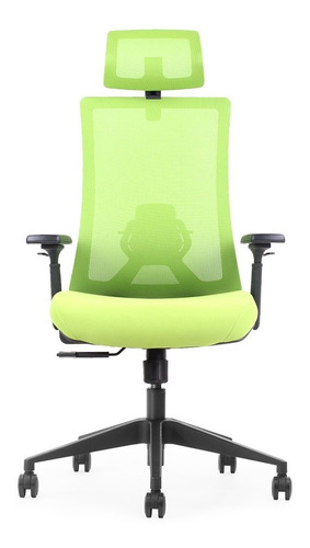 Silla Ergonomica Gerencial Modelo Atenas Green