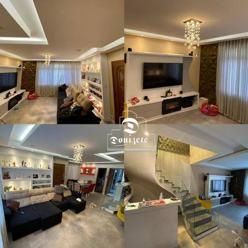 Sobrado Com 4 Dormitórios À Venda, 262 M² Por R$ 1.190.000,00 - Vila Alpina - Santo André/sp - So3603