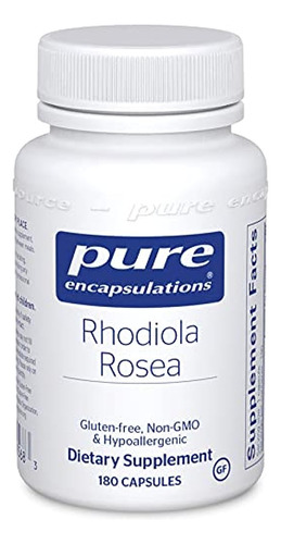 Encapsulaciones Puras - Rhodiola Rosea - Suplemento Hipoaler