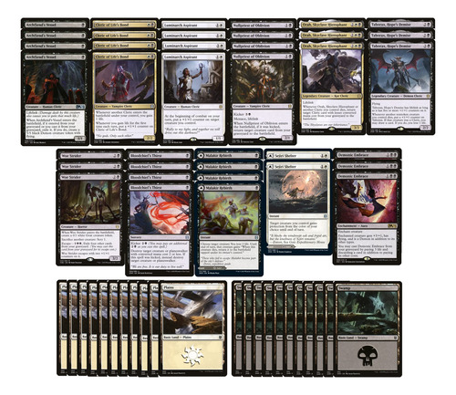 Baraja De Reanimator De Clérigos Orzhov De Élite - Negro