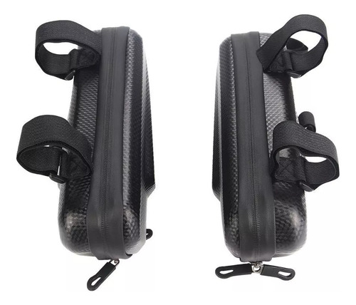 2pc Bolsa Carcasa Laterals Rígida Universal Bicicleta Y Moto