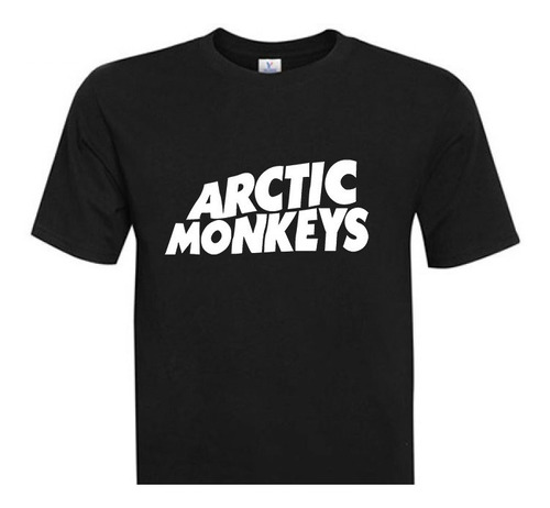 ¡oferta! Polera Negro Talla 14, Banda Artic Monkeys Logo