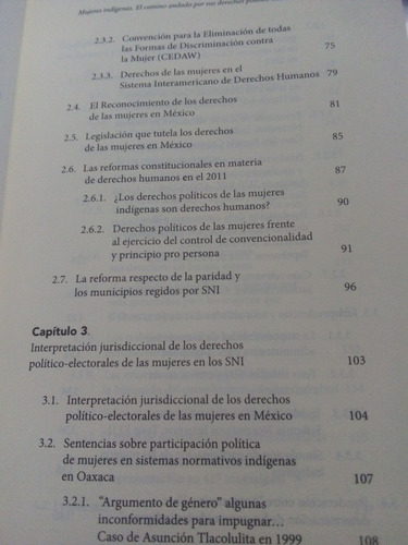 Imagen 4 de 8 de Libro Mujeres Indígenas Derechos Político Electorales Gaspar