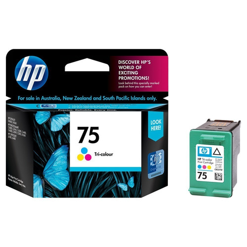 Imagen 2 de 4 de Cartucho Original Hp 75 Cb337wl Officejet J5700/j6480 Color