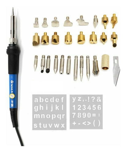 30 Piezas Herramienta De Soldadura De Hierro Kit De Pistola
