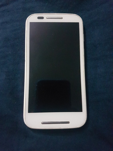 Motorola E Xt1021 Color Blanco Con Rosa X Piezas O Reparar.