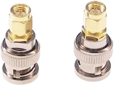 Adaptador Coaxial Rfaha 5 Unidades Sma Bnc Conector -dorado